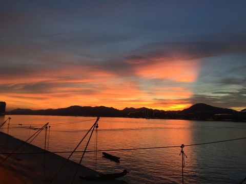 晚霞 夕阳