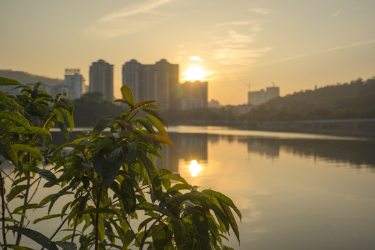 惠州西湖南湖景色