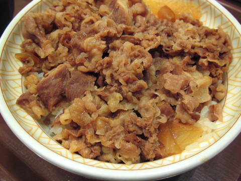 牛肉盖饭 牛丼