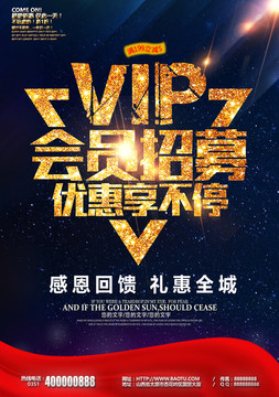 VIP 会员招募