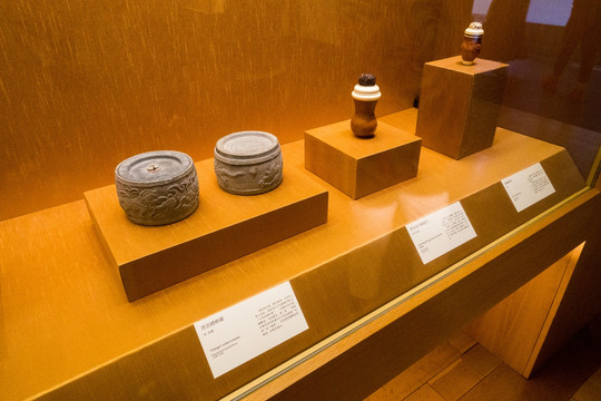 苏州博物馆 蛐蛐罐 蝈蝈笼