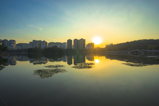 惠州西湖南湖景色