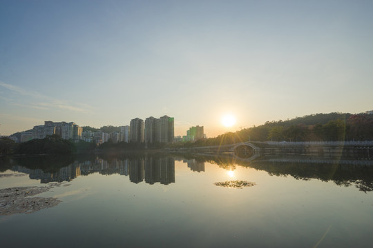 惠州西湖南湖景色