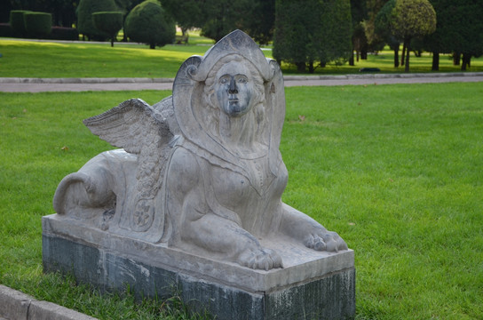 凯旋门 狮身人面雕塑
