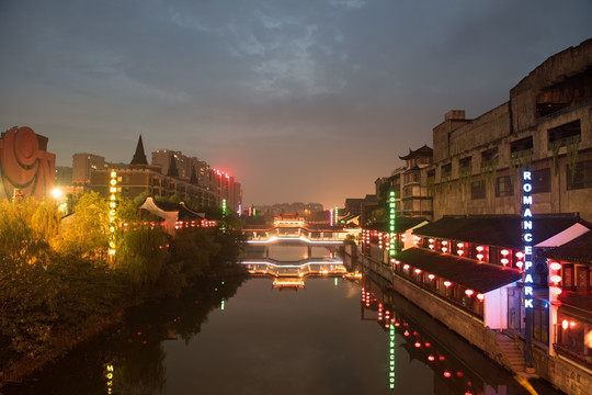 杭州宋城夜景