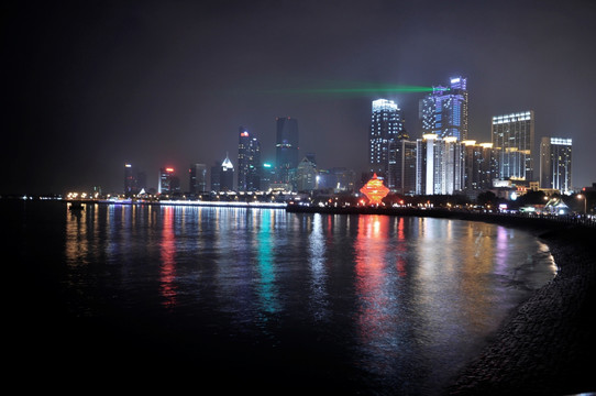 海湾夜色