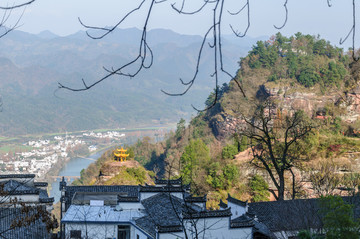 齐云山山景