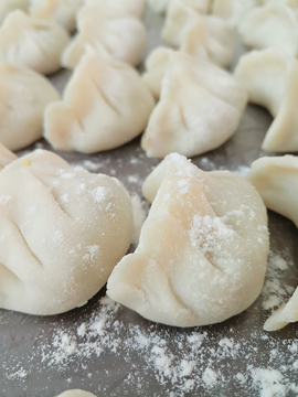 饺子特写