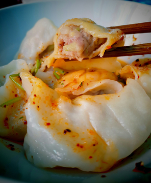 饺子特写
