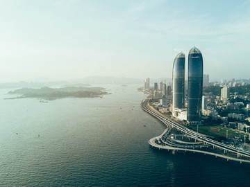 厦门世茂海峡全景