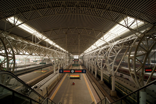 南京火车站站台