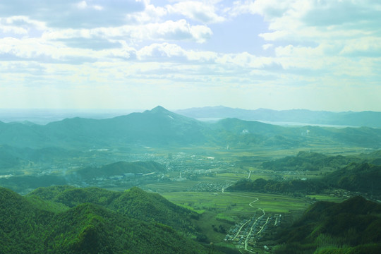 帽儿山群山