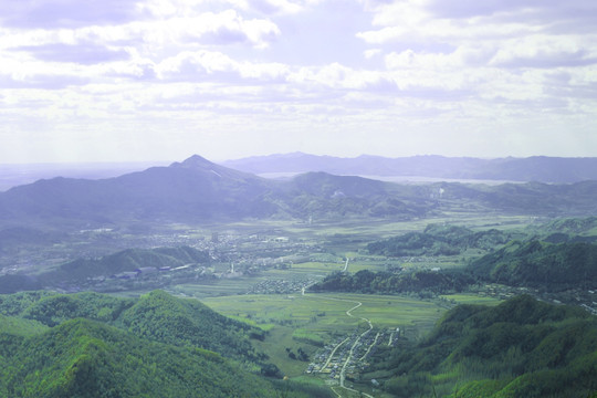 帽儿山群山