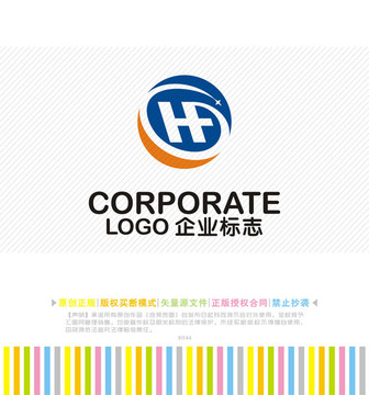 HFD字母logo