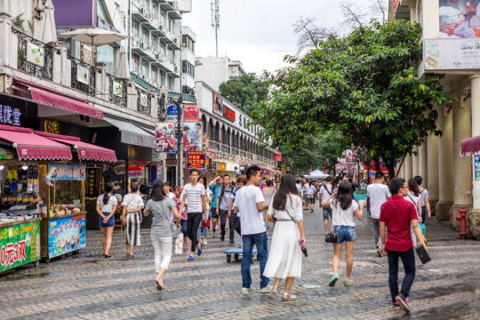 桂林商业街街景