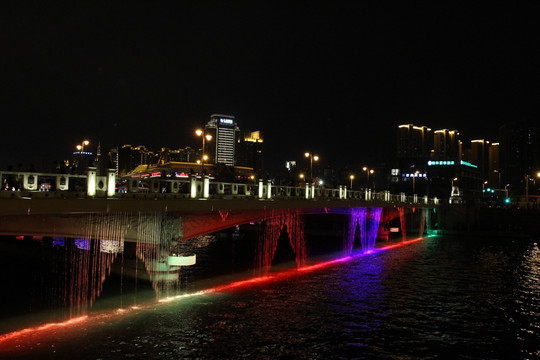 海河夜景