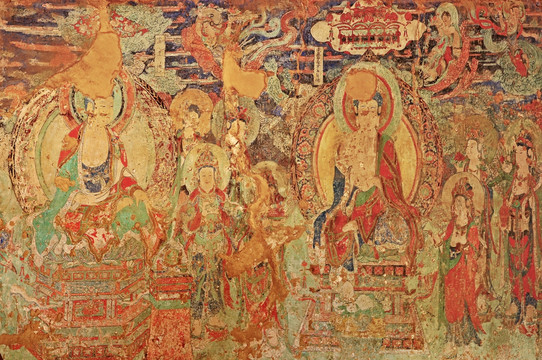龙门寺壁画
