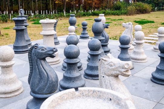 国际象棋石刻