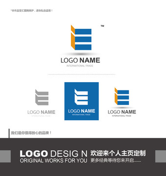 书本logo logo设计