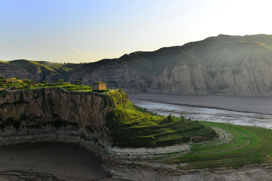 内蒙老牛湾风景图片