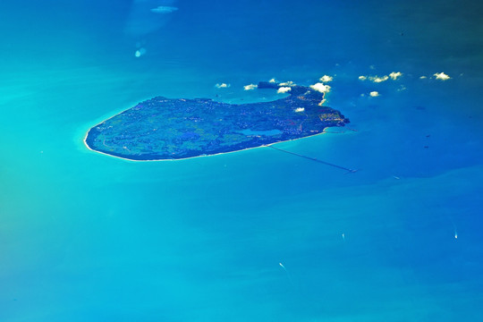 航拍涠洲岛