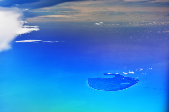 航拍涠洲岛