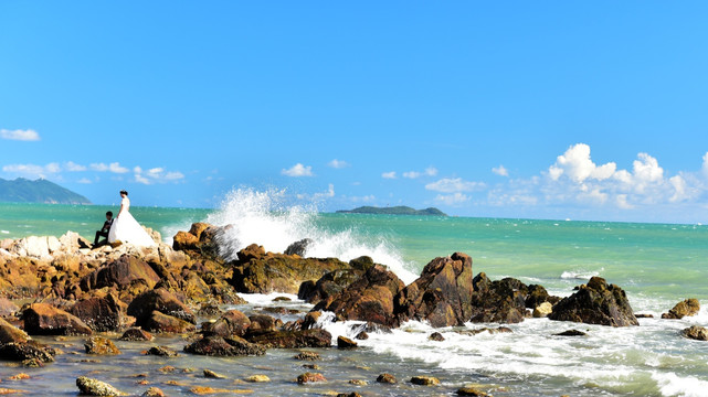 天涯海角 海浪