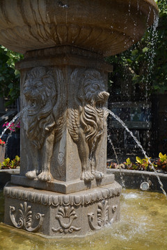 雄狮喷泉