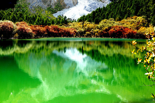 川西秋景 山水风光