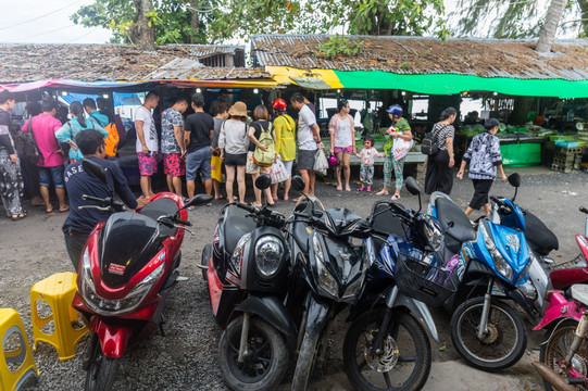 泰国普吉岛海鲜市场