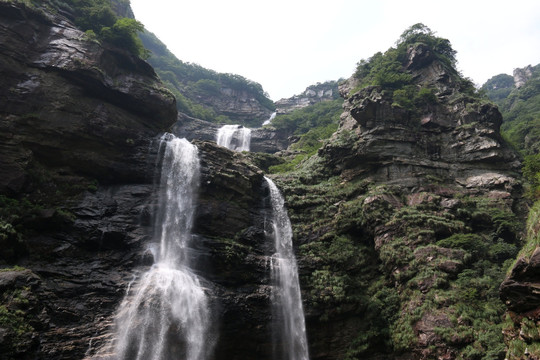 三叠泉风景