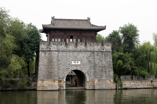 台儿庄古城城楼