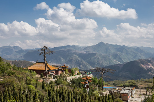 北岳恒山寺庙
