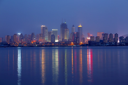 大连钻石湾夜景