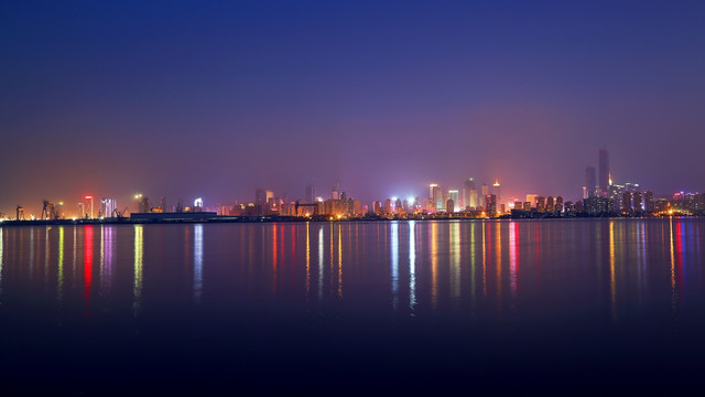 大连钻石湾夜景