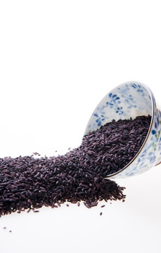 紫米与碗