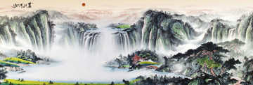 国画山水
