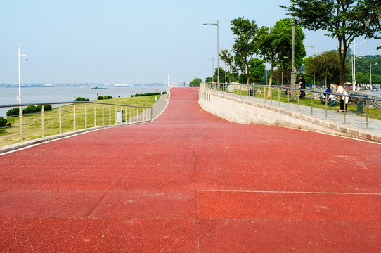 幕燕滨江风貌区沿江步道