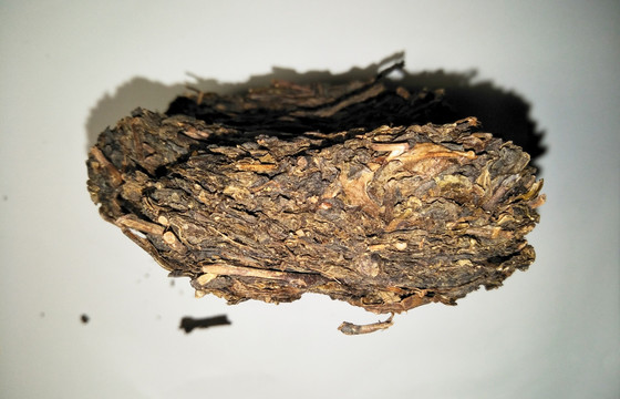 茯砖 茶叶特写
