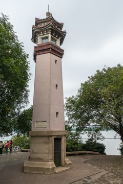 太湖鼋头渚 灯塔