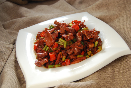 香辣鸡杂