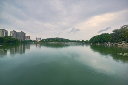 惠州西湖风景区南湖景色