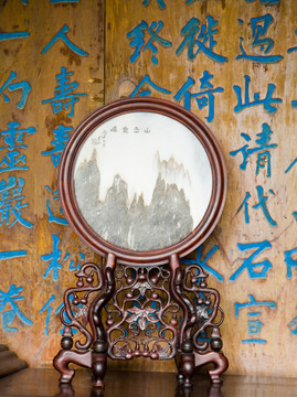 古代画框