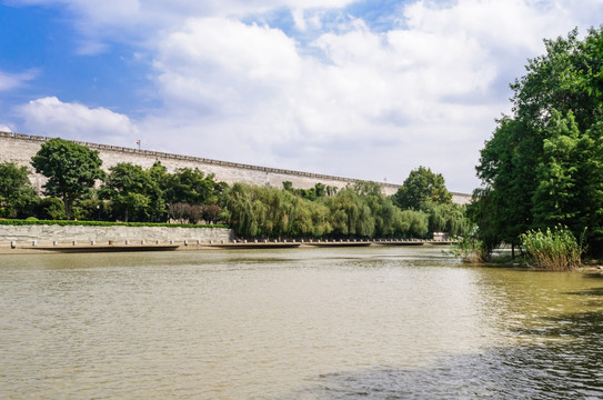 明城墙及护城河