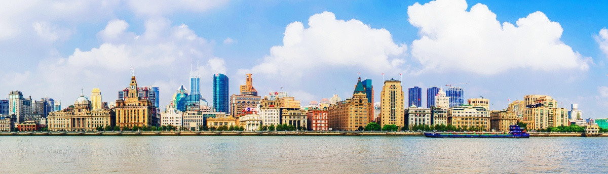 上海外滩万国建筑群全景图