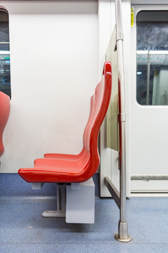 地铁16号线 座椅 地铁