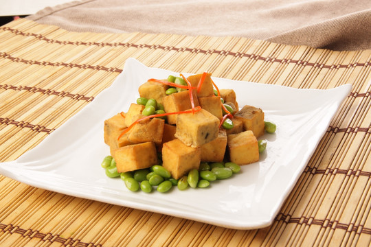 臭豆腐毛豆