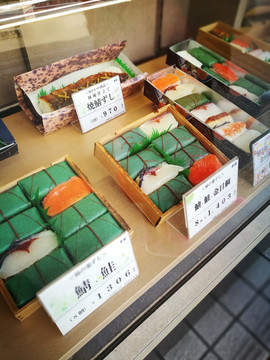 奈良的柿叶寿司