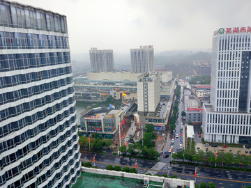 芜湖城市俯瞰