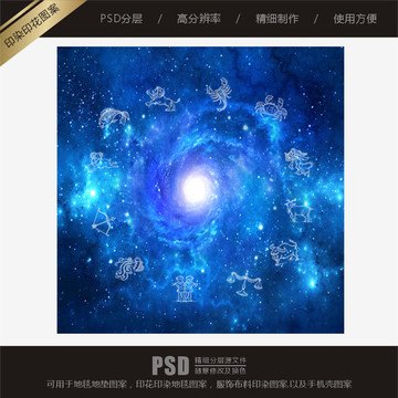 十二星座图